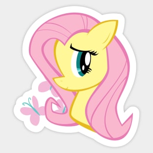 Pony Head: Fluttershy Sticker